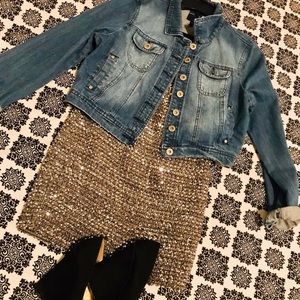 Silver Sequence Dress